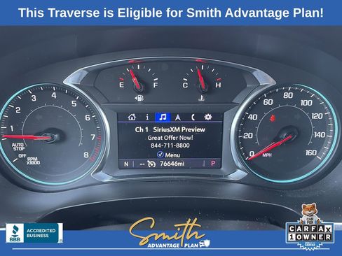 Used 2023 Chevrolet Traverse LT w/ LPO, Floor Liner Package image 17