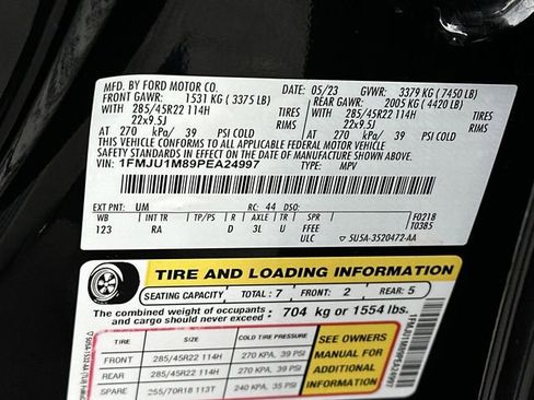 Used 2023 Ford Expedition Platinum AWD/4WD image 35