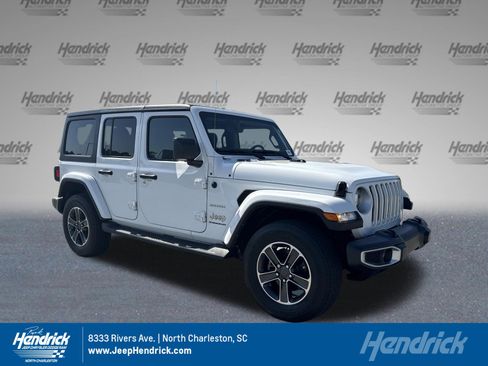 Used 2023 Jeep Wrangler Sahara image 1