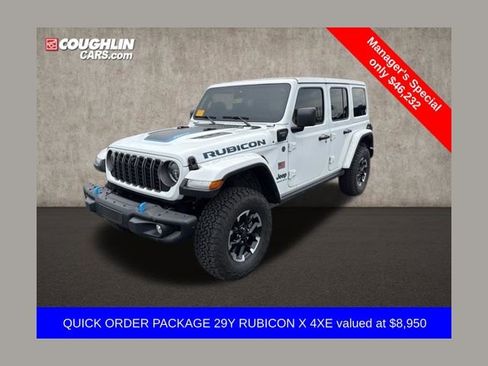 Used 2025 Jeep Wrangler Unlimited Rubicon 4xe AWD/4WD image 1