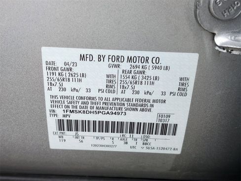 Used 2023 Ford Explorer XLT w/ Equipment Group 202A image 32