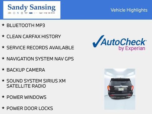 Used 2021 Ford Explorer Platinum w/ Equipment Group 601A AWD/4WD image 6
