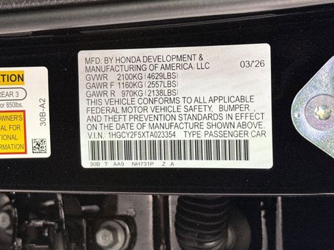 New 2026 Honda Accord Sport image 20