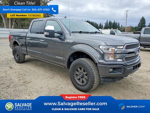 Used 2018 Ford F150 Platinum w/ Technology Package image 5