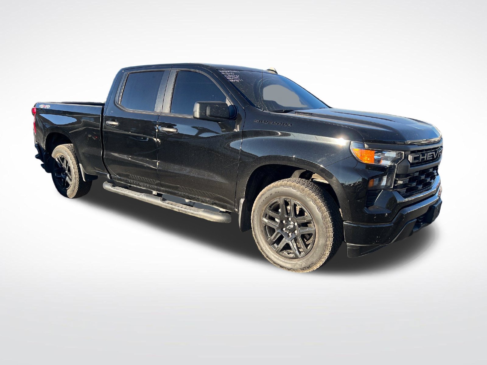 Used 2025 Chevrolet Silverado 1500 Custom w/ Turbomax Blackout Package AWD/4WD image 4