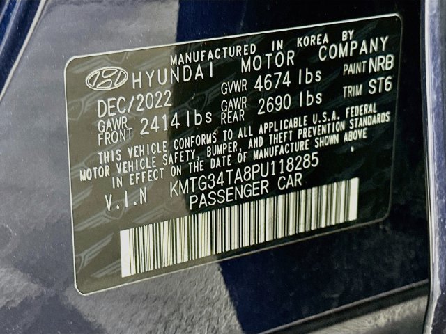 Certified 2023 Genesis G70 2.0T w/ Sport Prestige Package RWD image 33