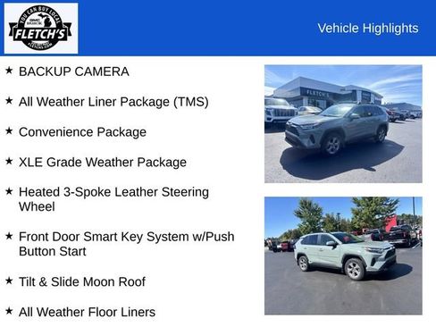 Used 2022 Toyota RAV4 XLE w/ Convenience Package AWD/4WD image 2