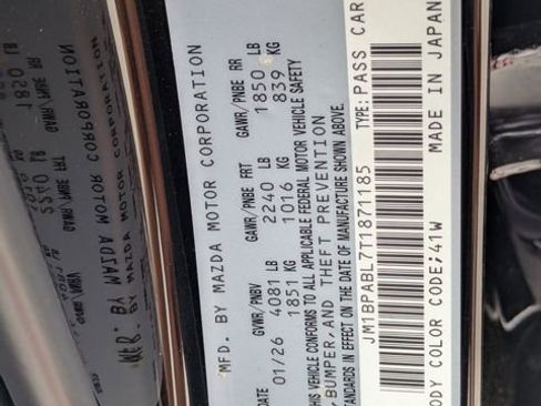 New 2026 MAZDA MAZDA3 s Sport image 26