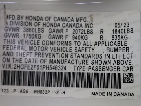 Used 2023 Honda Civic Sport image 28