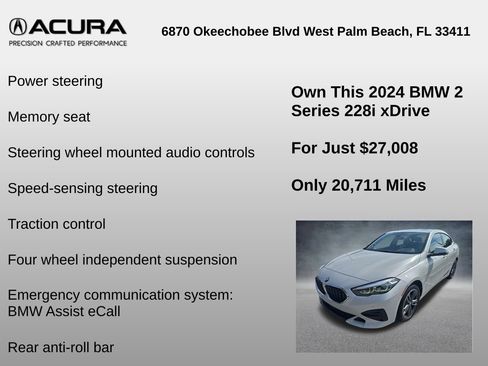 Used 2024 BMW 228i xDrive Gran Coupe image 18