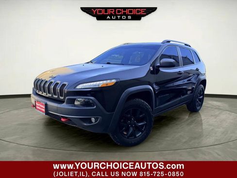 Used 2017 Jeep Cherokee Trailhawk w/ Comfort/Convenience Group AWD/4WD image 1