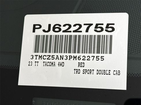 Certified 2023 Toyota Tacoma TRD Sport w/ Technology Package AWD/4WD image 40