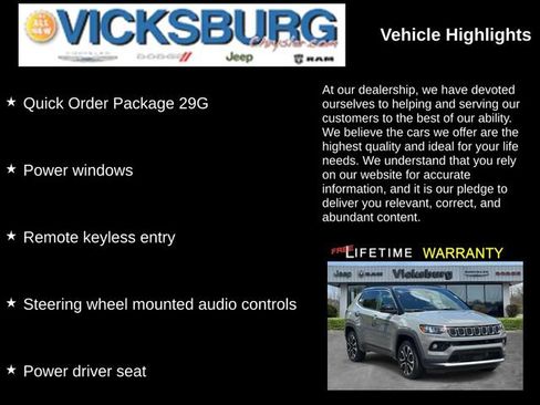Used 2023 Jeep Compass Limited AWD/4WD image 25