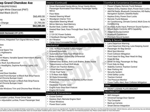 Used 2023 Jeep Grand Cherokee 4WD 4xe image 3