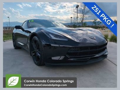 Used 2016 Chevrolet Corvette Stingray Coupe w/ Carbon Flash Badge Package