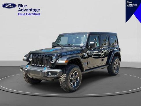 Used 2023 Jeep Wrangler Unlimited Rubicon 4xe w/ Cold Weather Group AWD/4WD image 1