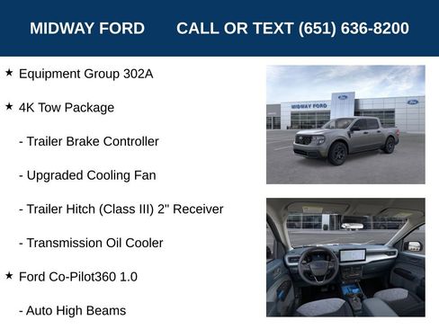 New 2025 Ford Maverick XLT w/ XLT Luxury Package image 7