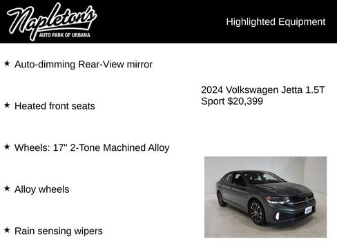 Used 2024 Volkswagen Jetta Sport FWD image 17