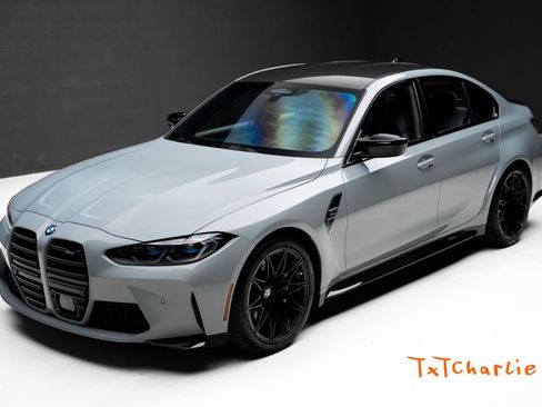 Used 2022 BMW M3 Competition w/ Executive Package RWD image 1
