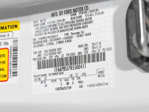 Used 2022 Ford Mustang Shelby GT500 w/ Carbon Fiber Track Pack image 55