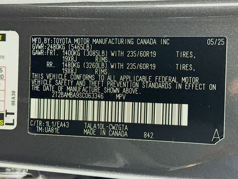Certified 2025 Lexus RX 350 350 w/ Technology Package image 33