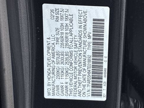 Certified 2026 Honda CR-V Sport-L image 39