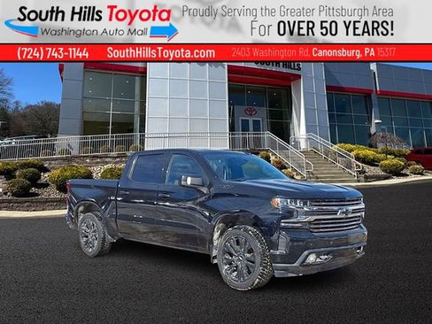 Used 2021 Chevrolet Silverado 1500 High Country w/ Technology Package AWD/4WD image 1