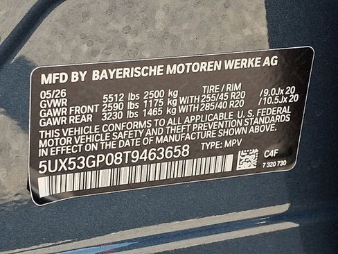 New 2026 BMW X3 xDrive30i w/ Premium Package AWD/4WD image 20