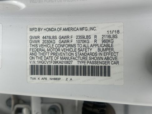 Used 2019 Honda Accord Sport image 20