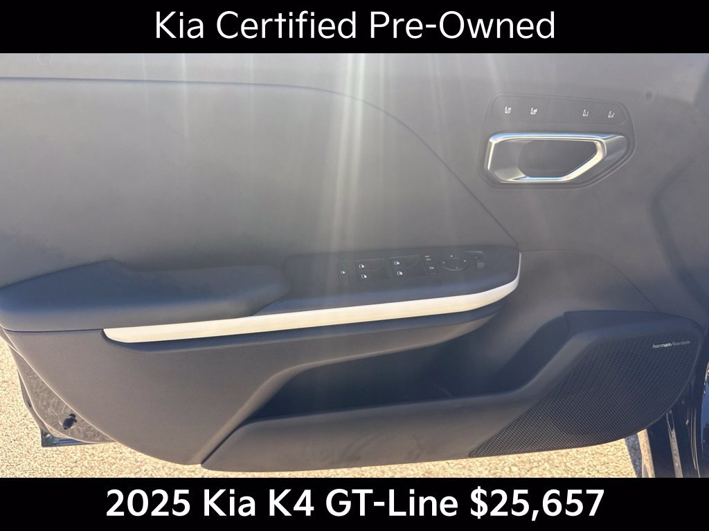 Certified 2025 Kia K4 GT-Line w/ GT-Line Premium Package FWD image 12
