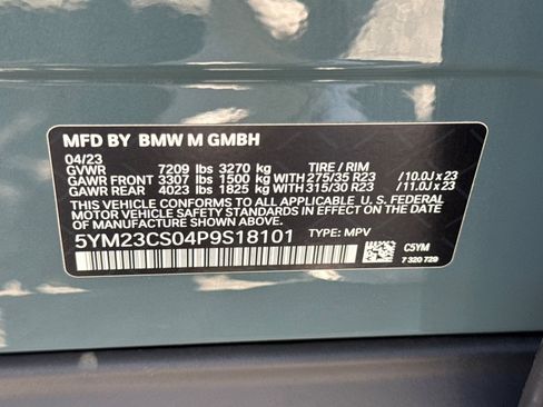 Used 2023 BMW XM AWD/4WD image 20