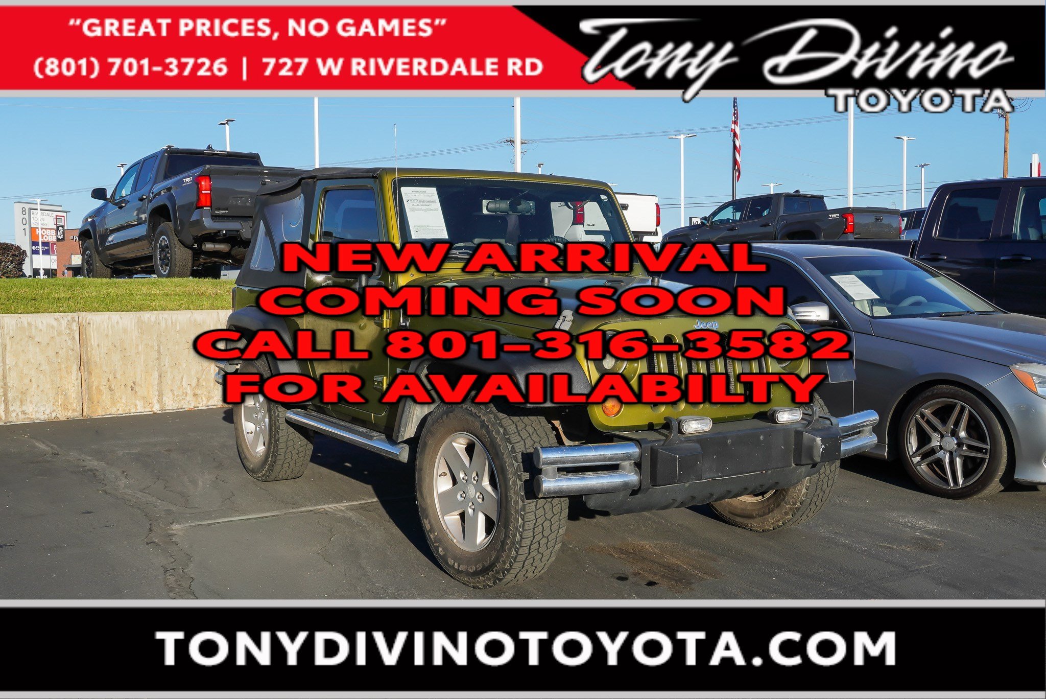 Used 2007 Jeep Wrangler X AWD/4WD image 1