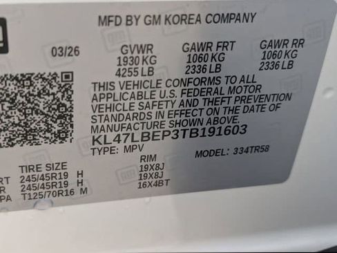New 2026 Buick Envista Sport Touring w/ Convenience I Package FWD image 20