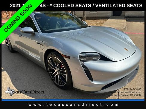 Used 2021 Porsche Taycan 4S AWD/4WD image 3
