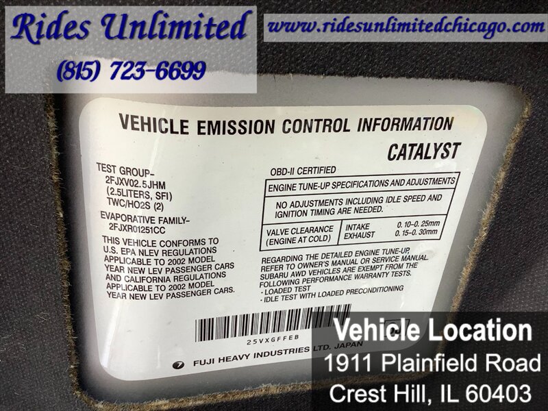 Used 2002 Subaru Legacy L AWD/4WD image 26
