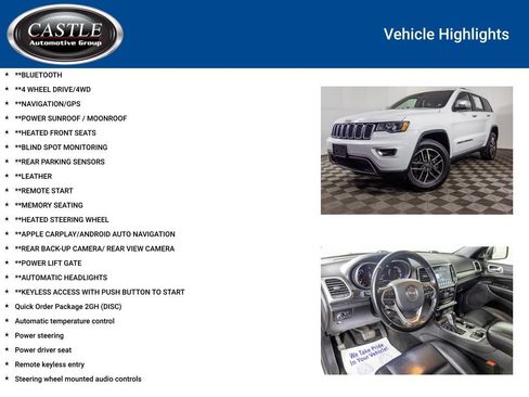 Used 2022 Jeep Grand Cherokee Limited AWD/4WD image 3