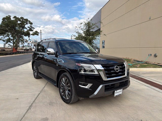 Used 2021 Nissan Armada Platinum w/ Captain's Chairs Package RWD image 6