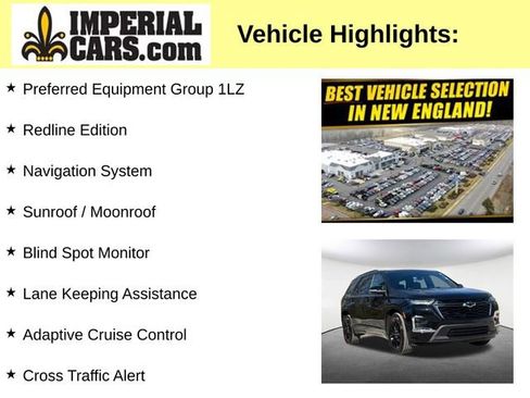 Used 2023 Chevrolet Traverse Premier w/ Redline Edition AWD/4WD image 8