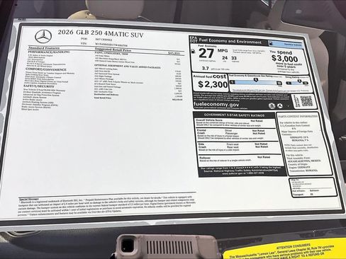 New 2026 Mercedes-Benz GLB 250 4MATIC image 18