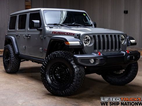 Used 2022 Jeep Wrangler Unlimited Rubicon w/ LED Lighting Group AWD/4WD image 1
