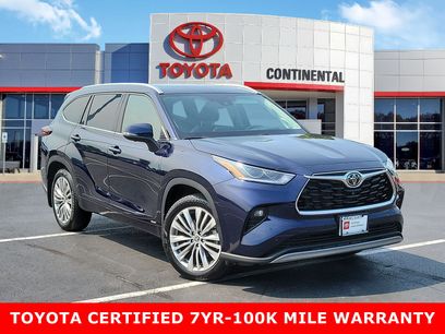 Certified 2025 Toyota Highlander Platinum