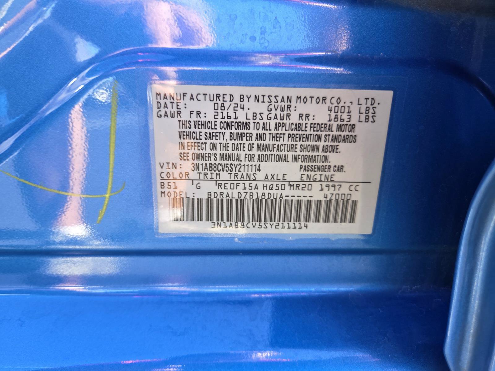 Used 2025 Nissan Sentra SV FWD image 29