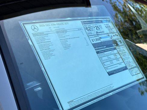 New 2026 Mercedes-Benz GLC 350e 4MATIC image 30