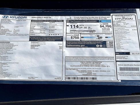 New 2026 Hyundai Ioniq 5 SE image 13