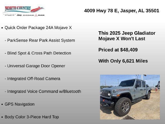 Used 2025 Jeep Gladiator Mojave AWD/4WD image 31