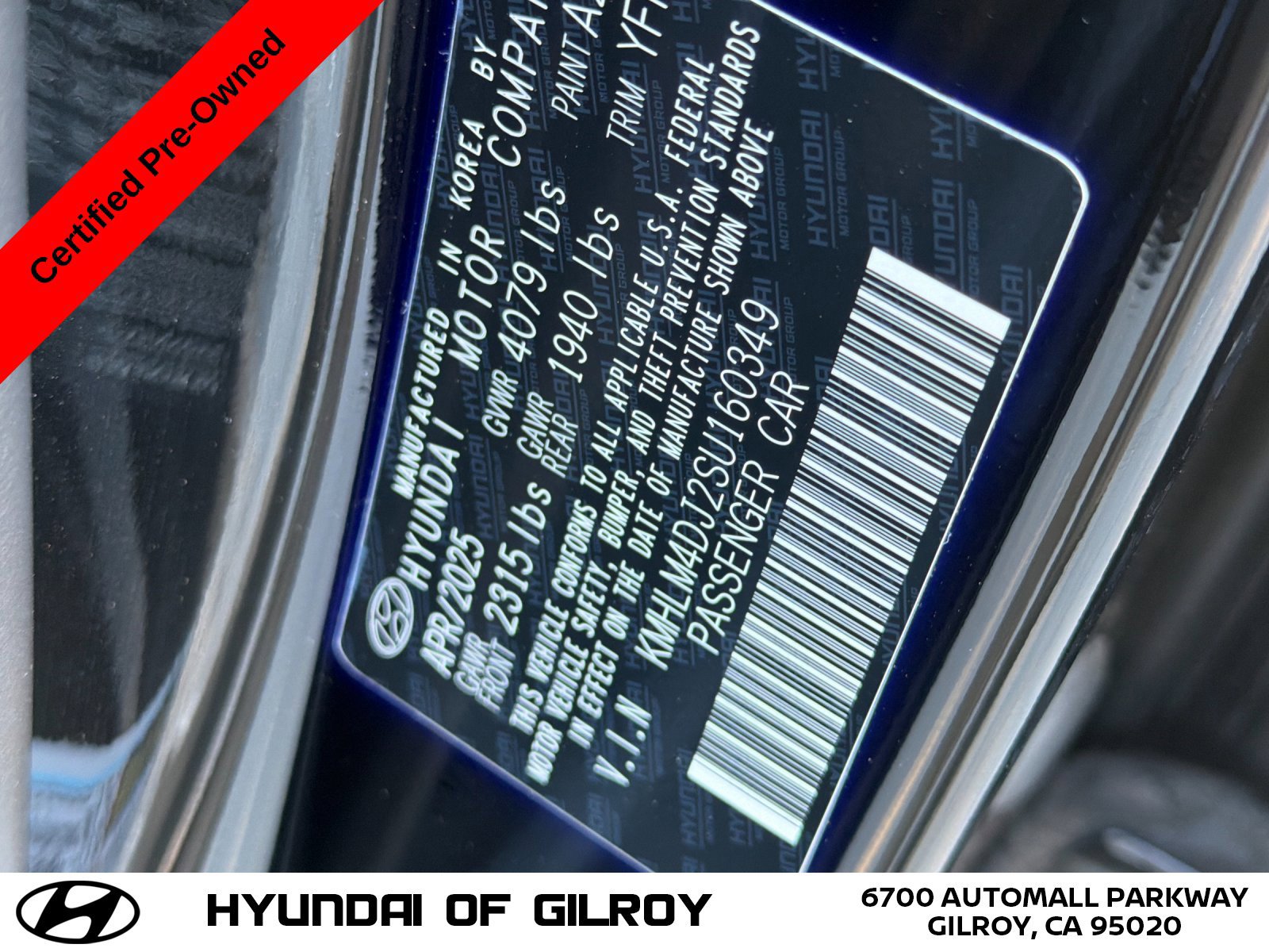 Certified 2025 Hyundai Elantra SEL FWD image 29