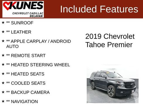 Used 2019 Chevrolet Tahoe Premier image 3