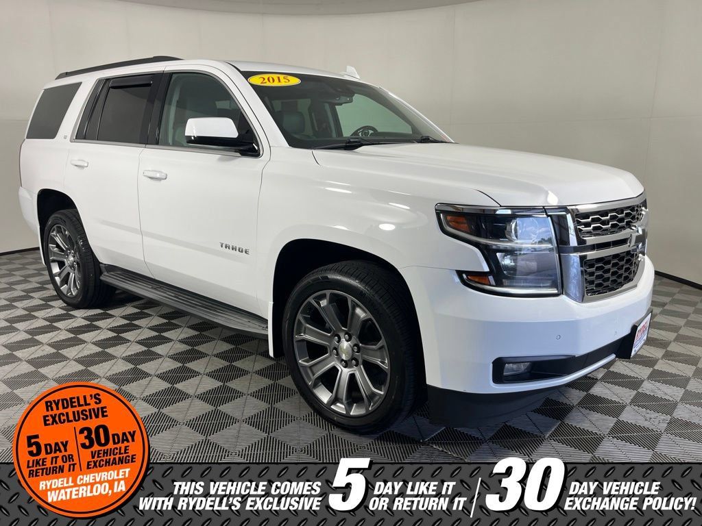 Used 2015 Chevrolet Tahoe LT w/ Luxury Package AWD/4WD image 1