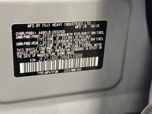 Used 2017 Subaru Forester 2.5i w/ Protection Package #1 AWD/4WD image 25