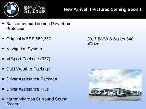Used 2017 BMW 340i xDrive 340i xDrive image 2